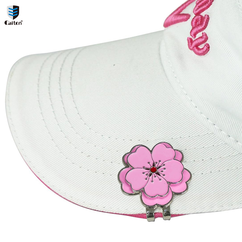 Ball Marker Set - Caiton Rose Clip Magnético para Gorra