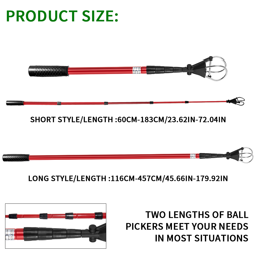 Caiton Golf Ball Retriever, ej - Golf Ball Premium reseña y precio