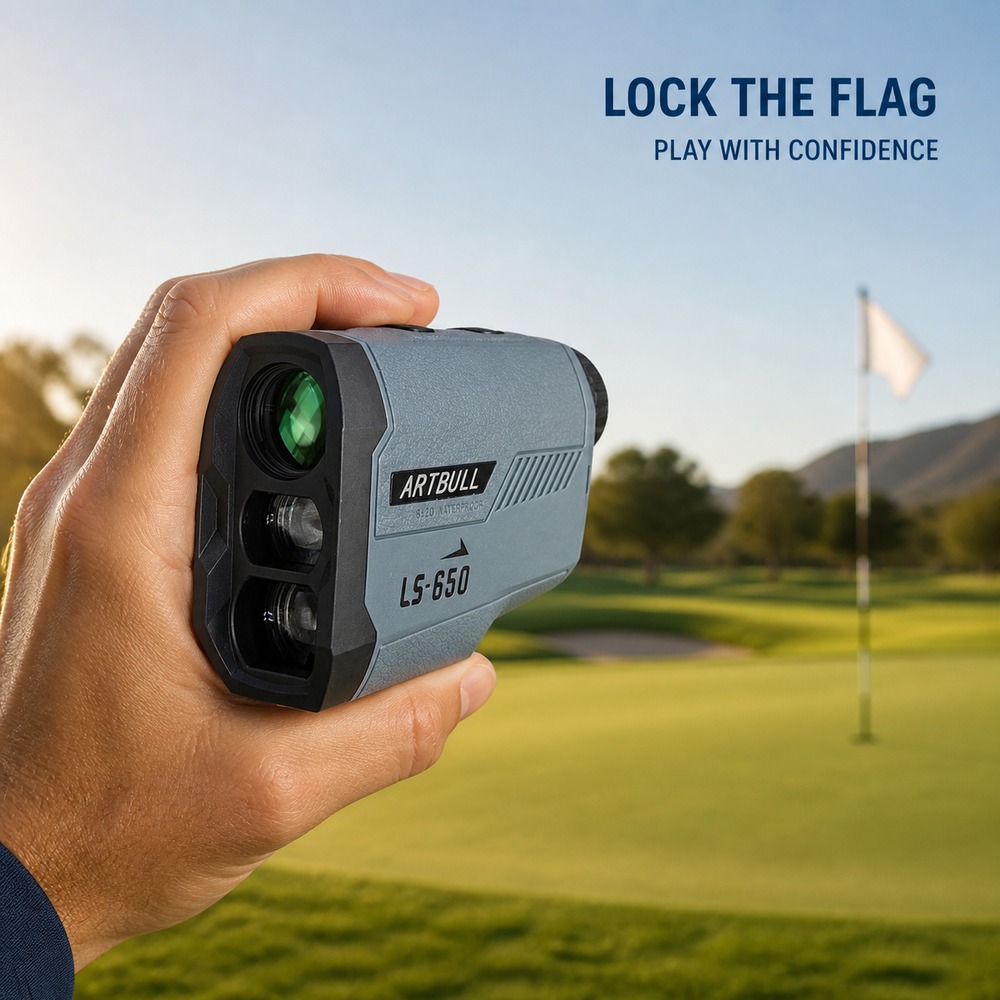 Telémetro de Golf de 650m 6X20 - Rangefinder Laser Golf reseña y precio