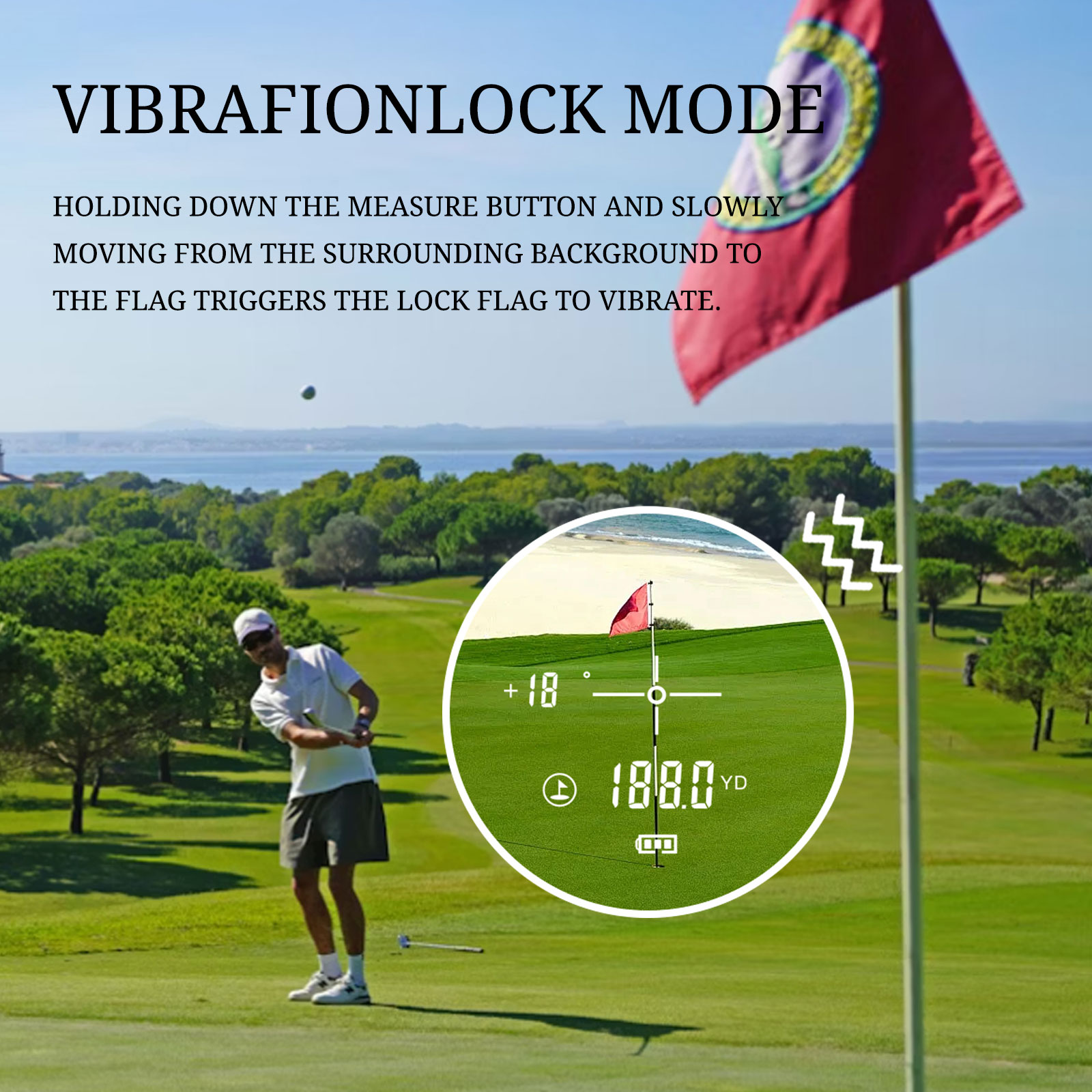 Medidor de distancia láser rec - Rangefinder Laser Golf reseña y precio