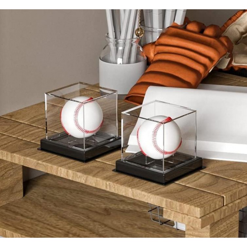 Caja de béisbol acrílica de ca - Golf Ball Premium reseña y precio