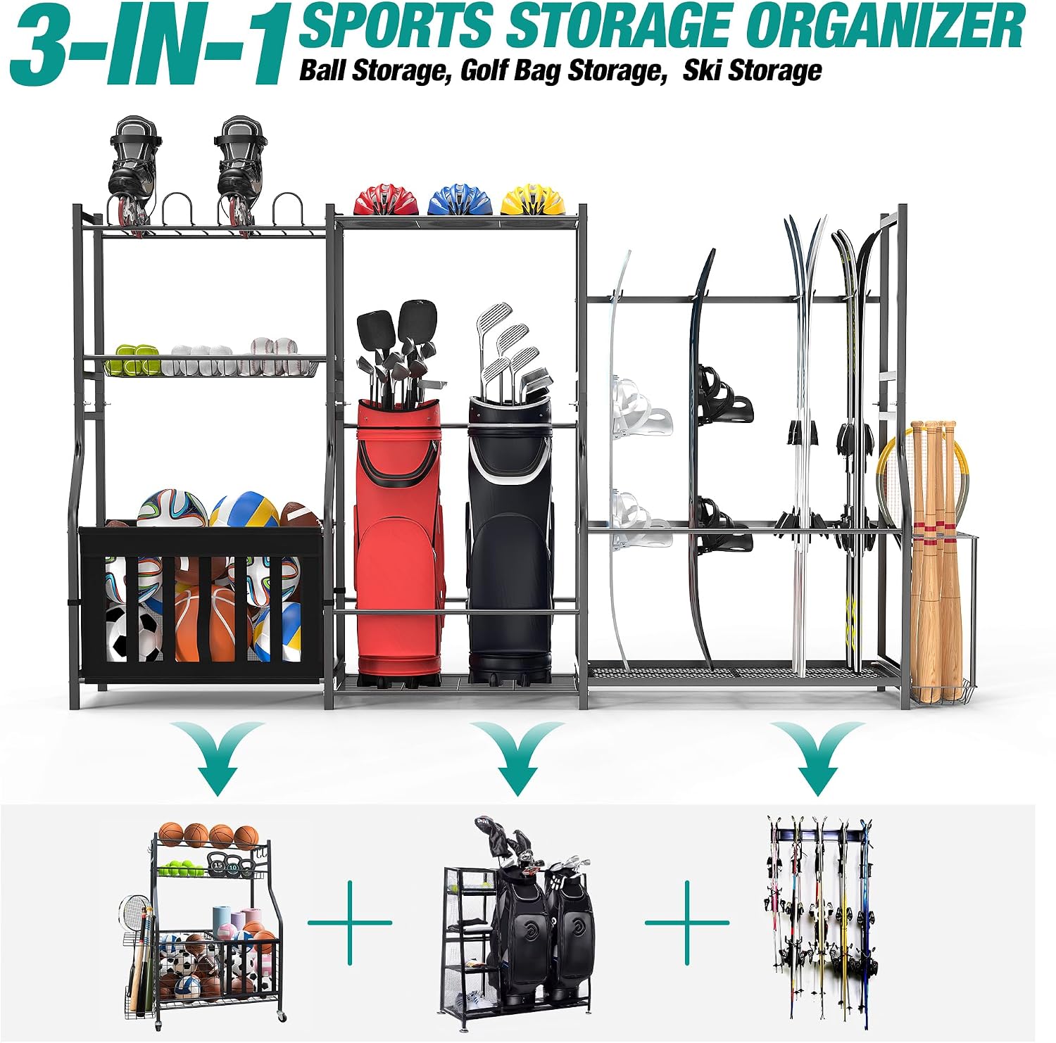 Organizador de Equipos Deporti - Golf Equipment And Gear reseña y precio