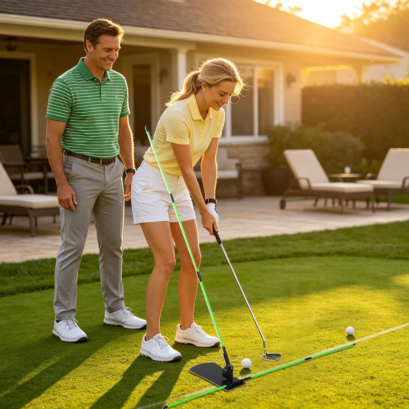 Entrenador de plano de swing d - Golf Equipment Women reseña y precio