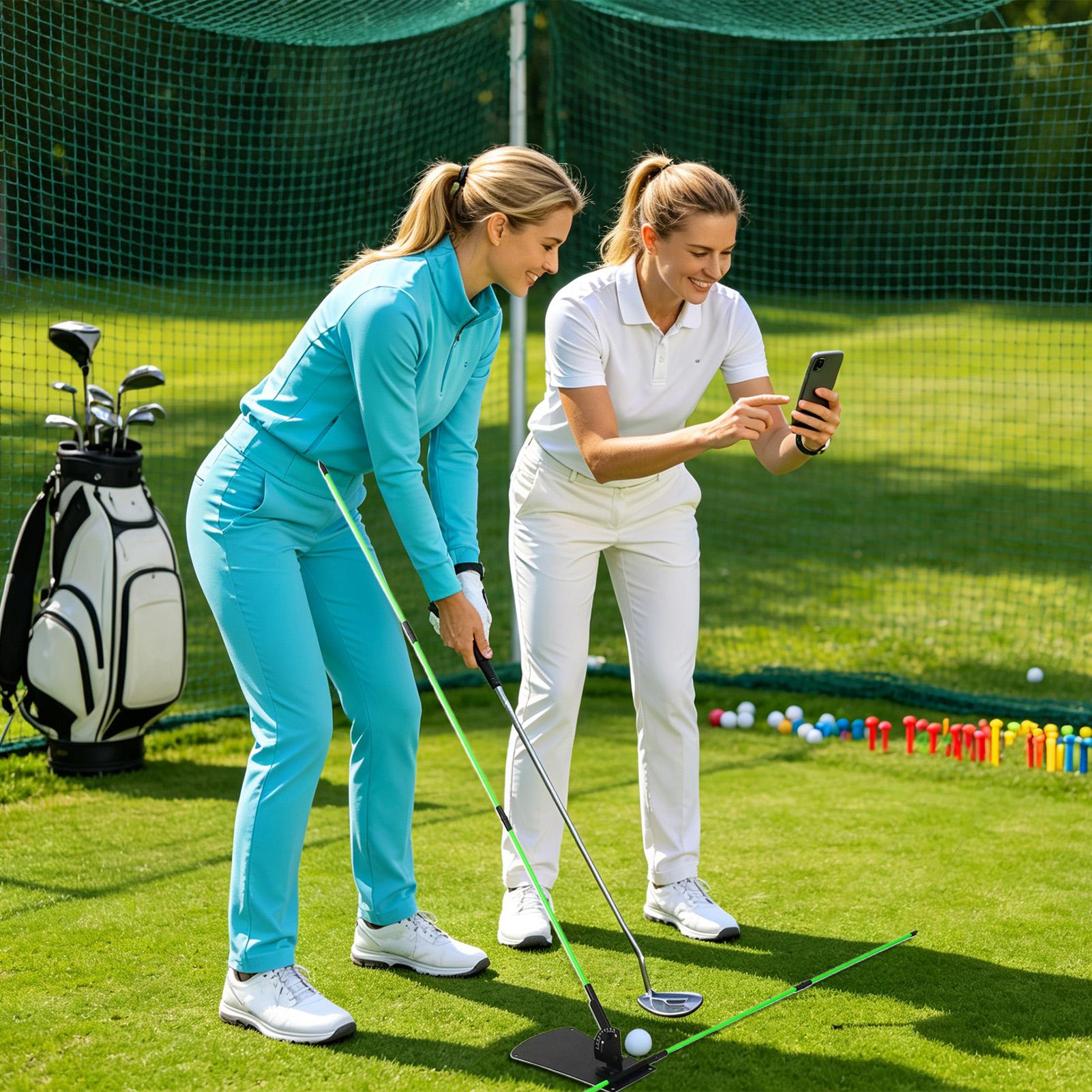Entrenador de plano de swing d - Golf Equipment Women reseña y precio