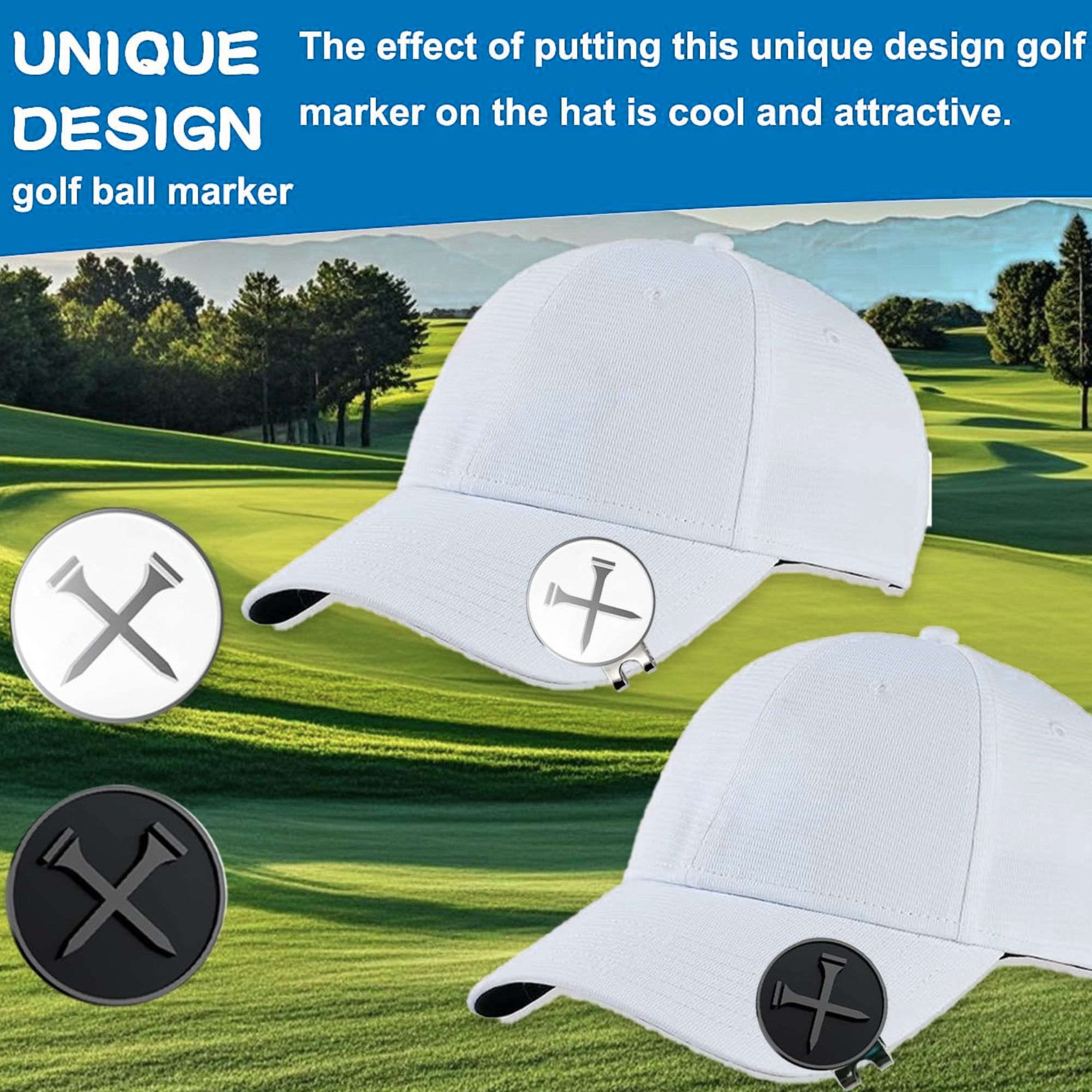 4 Marcadores de Pelotas de Gol - Golf Ball Premium reseña y precio