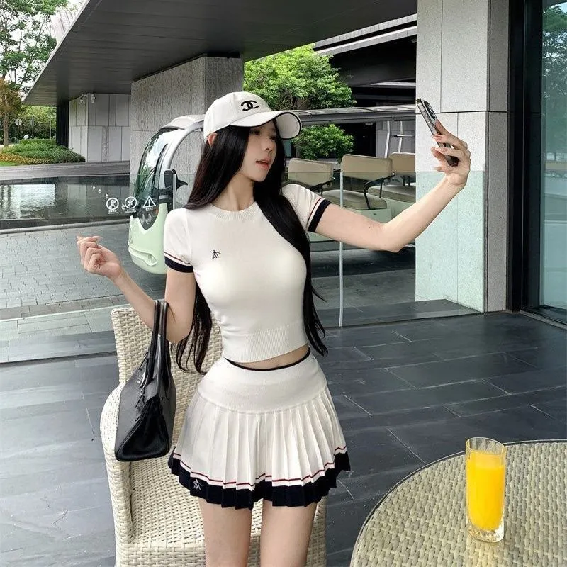 Traje de Dos Piezas Coreano de - Golf Equipment Women reseña y precio