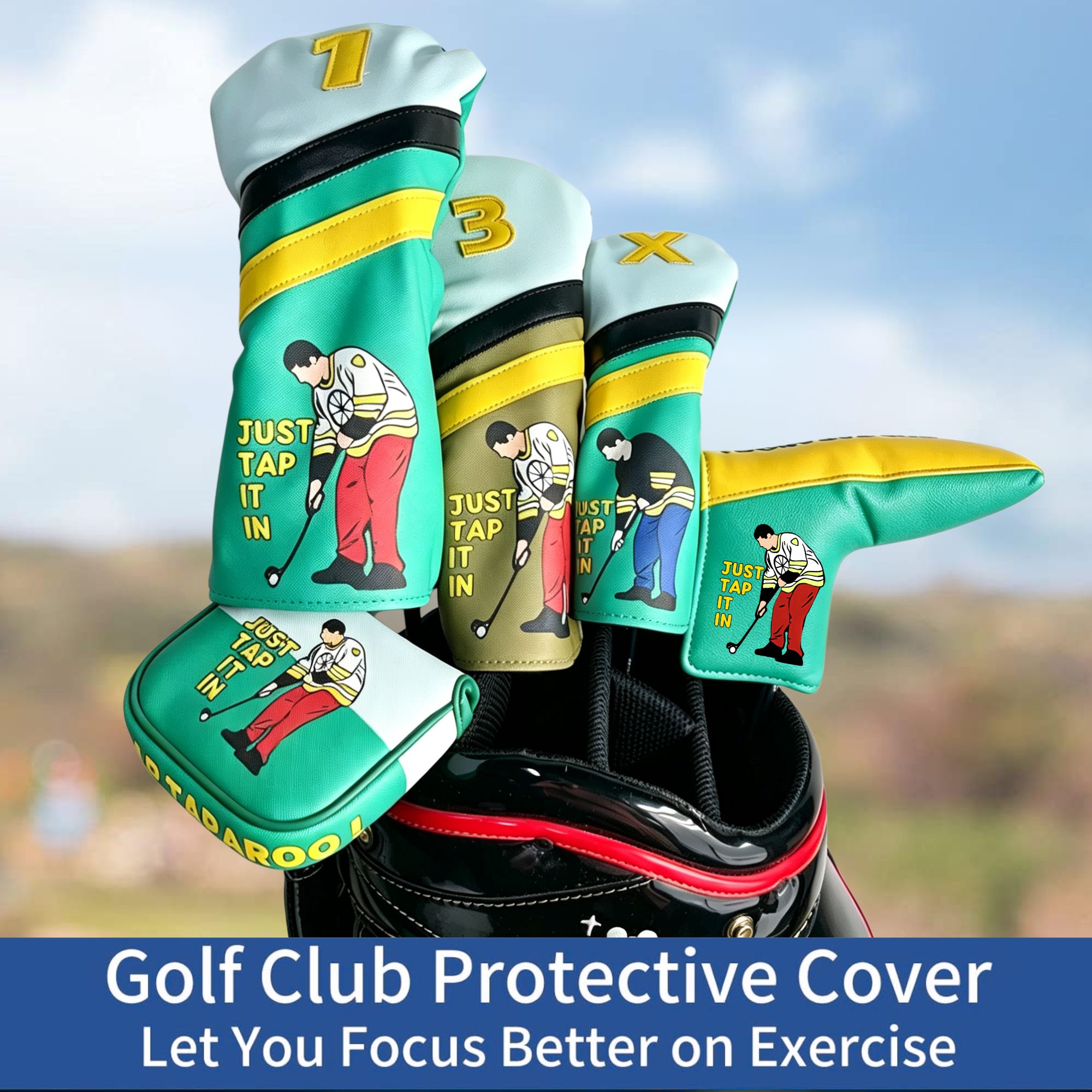 Fundas para palos de golf Happ - Putter Mallet Blade reseña y precio