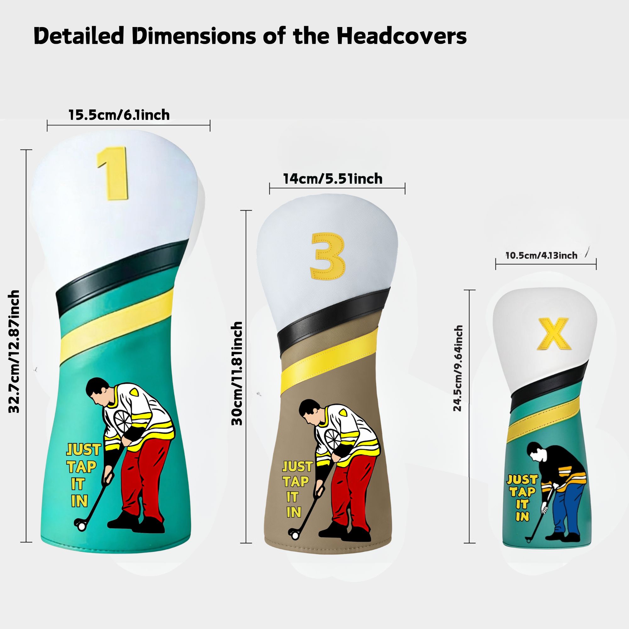 Fundas para palos de golf Happ - Putter Mallet Blade reseña y precio