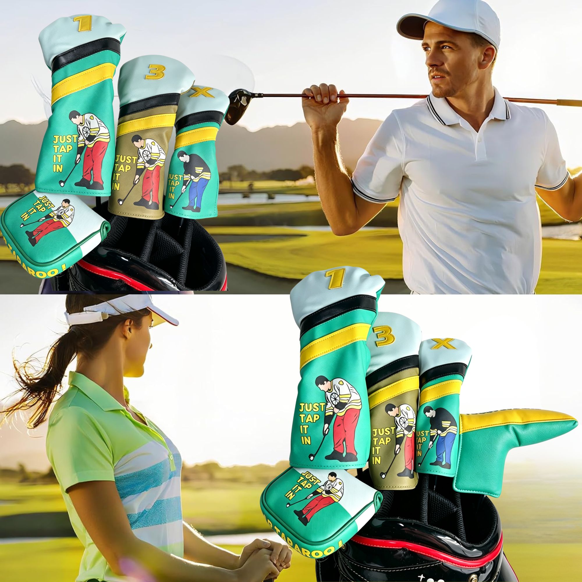 Fundas para palos de golf Happ - Putter Mallet Blade reseña y precio