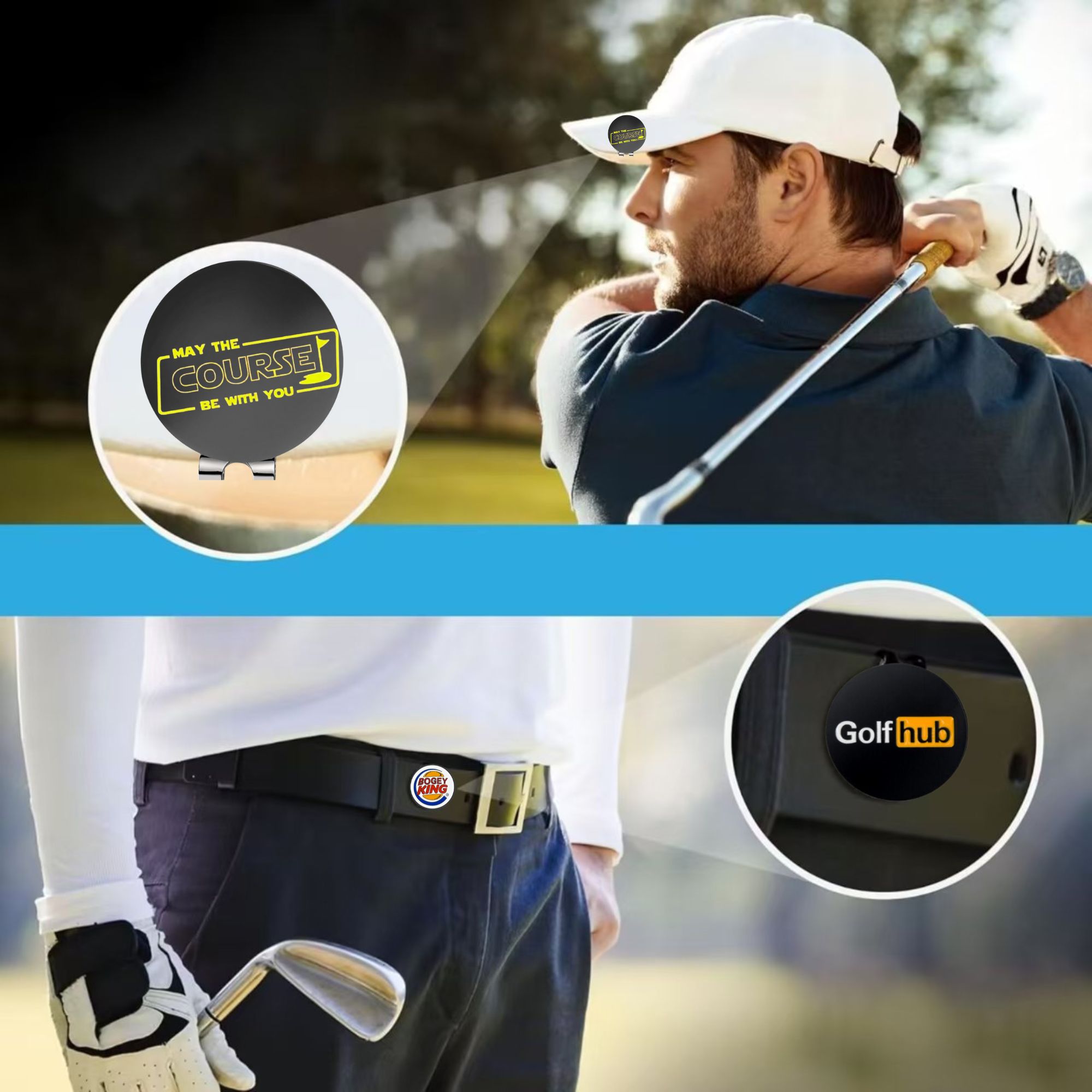 3 Marcadores Divertidos para P - Golf Ball Premium reseña y precio
