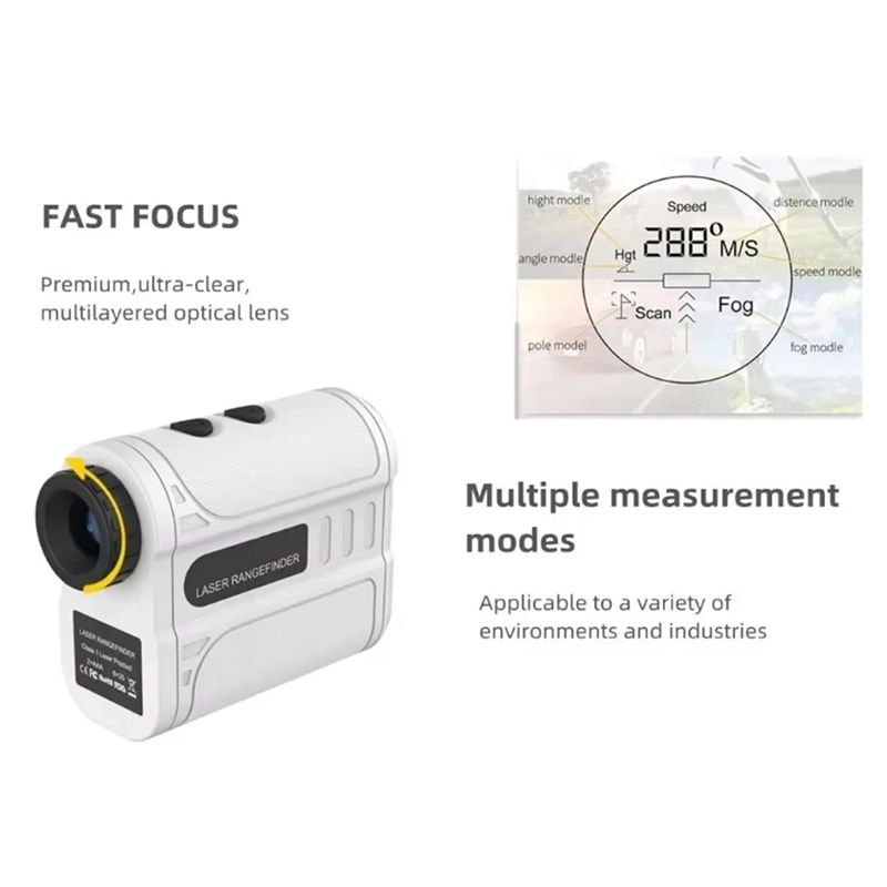 Telémetro Láser para Golf, Tel - Rangefinder Laser Golf reseña y precio
